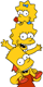 Bart, Lisa, Maggie