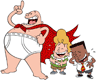 Captain Underpants, George, Harold