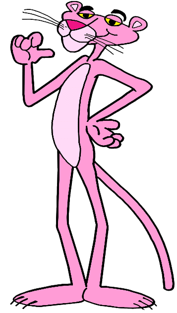 The Pink Panther Clip Art | Cartoon Clip Art