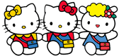 Hello Kitty, Mimmy White, Fifi
