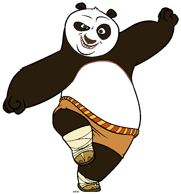 clipart kung fu panda - photo #13