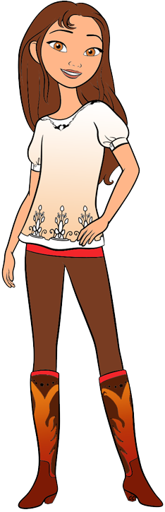 Spirit: Riding Free Clip Art | Cartoon Clip Art