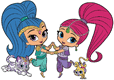 Shimmer, Shine, Nahal, Tala