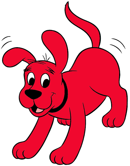 clip art clifford big red dog - photo #7
