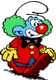 Clown smurf