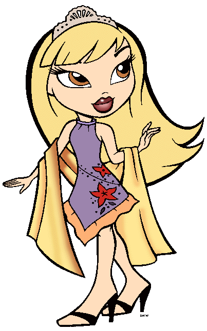 Lil Bratz Clip Art  Cartoon Clip Art