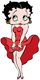 Betty Boop having a Marilyn Monroe moment