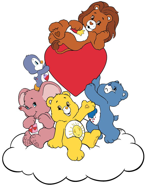 Care Bears and Cousins Clip Art  Cartoon Clip Art