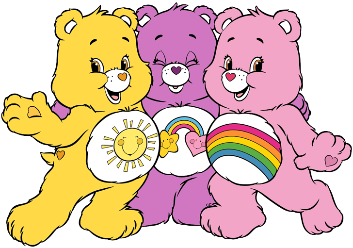 Care Bears and Cousins Clip Art  Cartoon Clip Art