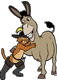 Donkey, Puss in Boots