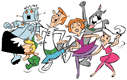 Rosie, Elroy, George, Judy, Astro and Judy dancing