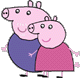 Mummy and Daddy Pig