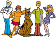 Scooby-Doo, Velma, Daphne, Shaggy, Fred