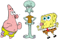 Squidward Tentacles, Spongebob Squarepants, Patrick Star