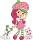 Strawberry Shortcake, Custard, Pupcake