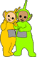 Dipsy, Laa-Laa